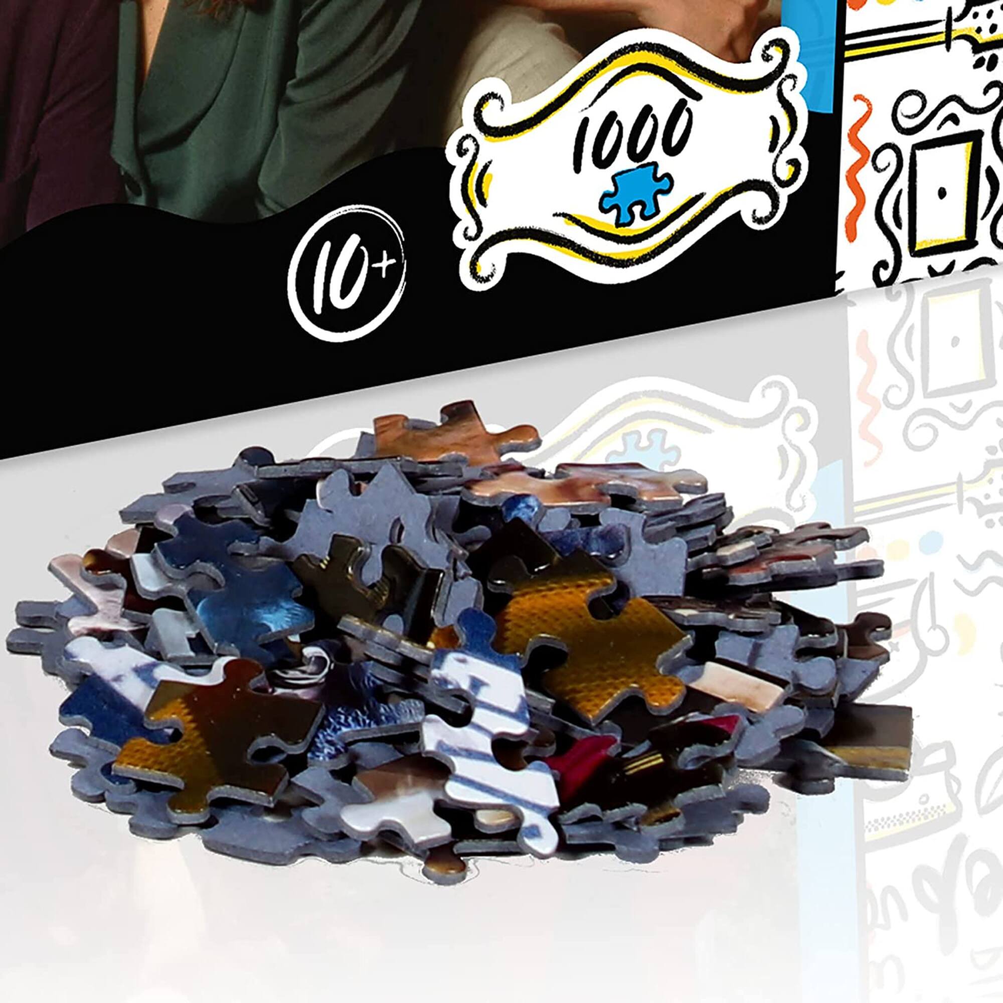 Top Trumps® Friends Apartment 1,000 Piece Jigsaw Puzzle